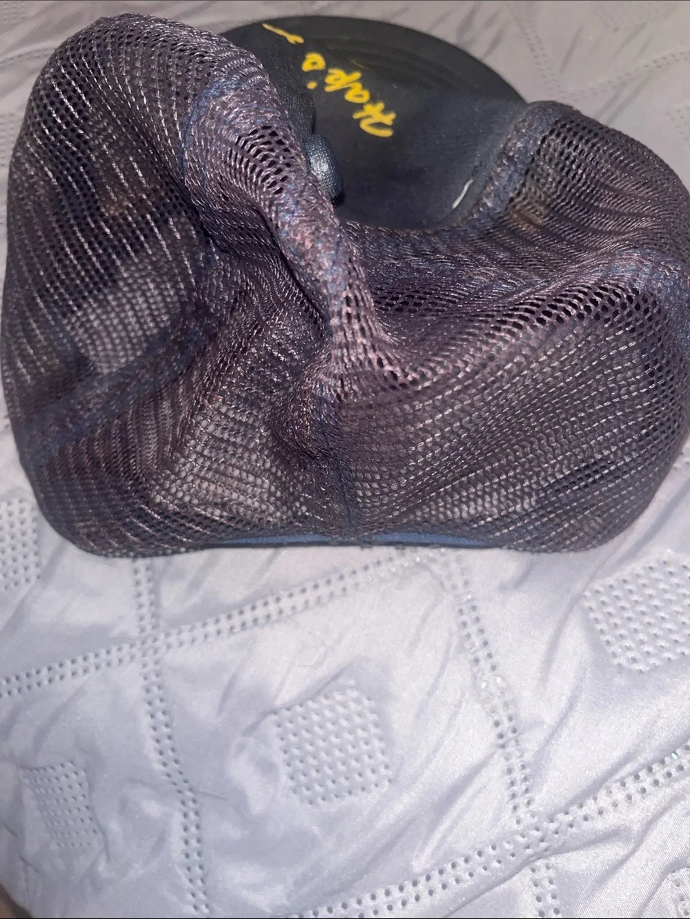 Black and Yellow Trucker Cap